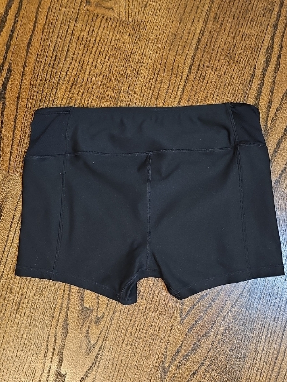Beach House Black Women's Swim Athletic Shorts with Zip Pocket - Picture 7 of 11